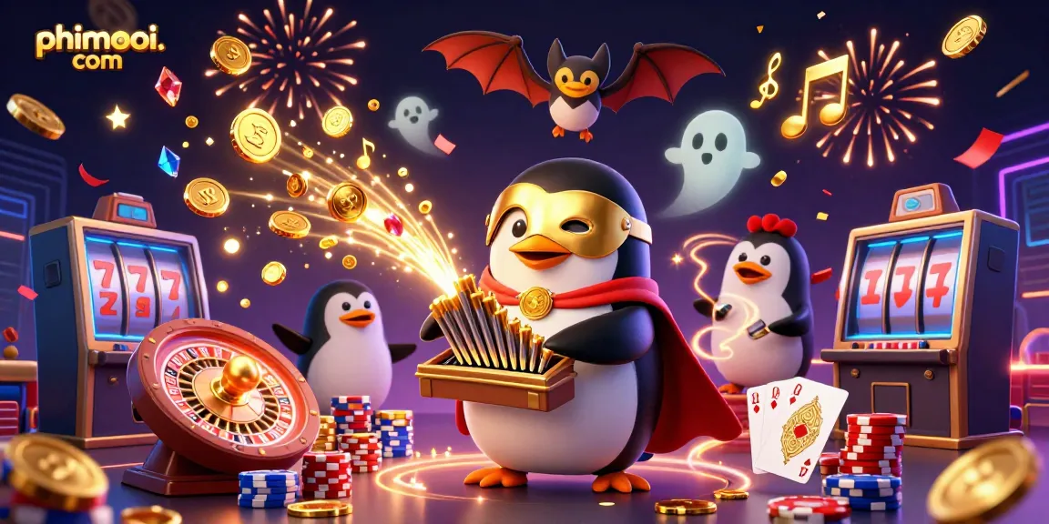 Engaging illustration depicting phimmoi. com’s enchanting casino scene with dynamic characters and elements.